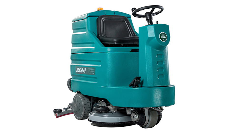Commercial floor scrubber maintenance