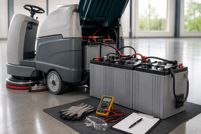 Floor Scrubber Battery Maintenance Floor Scrubber Battery Maintenance